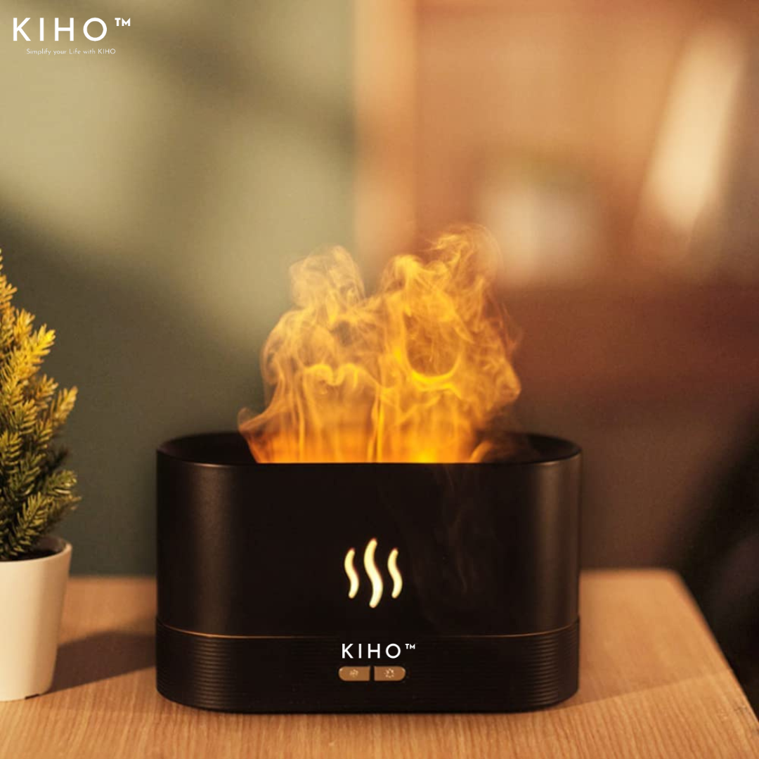 KIHO™ Flame Humidifier and Aroma Diffuser ❤️