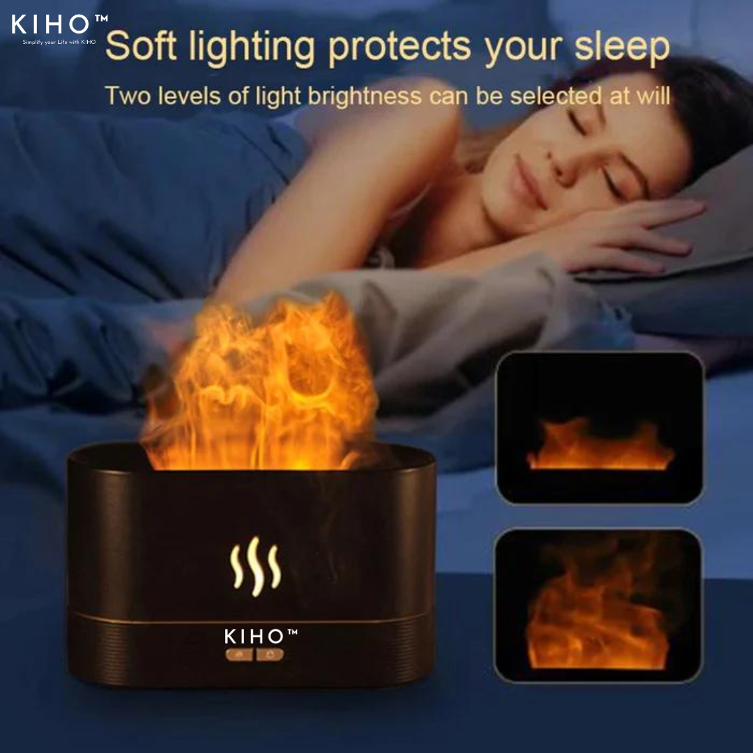 KIHO™ Flame Humidifier and Aroma Diffuser ❤️