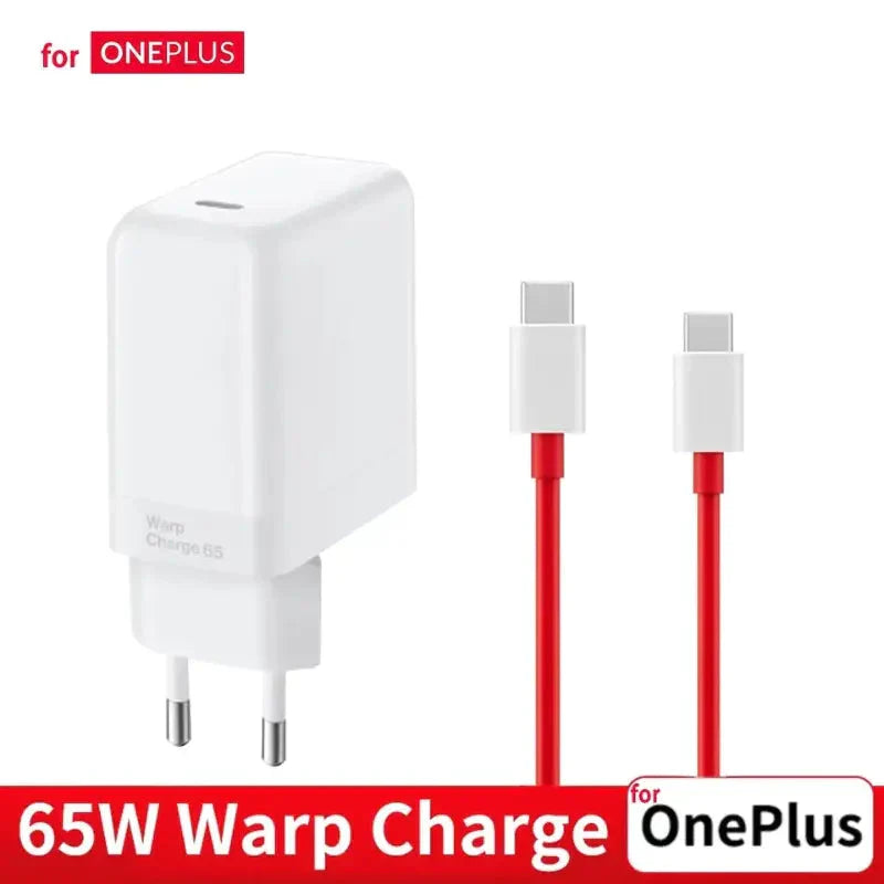 Pack of 2: 65w Warp Adapter with Supported Cable