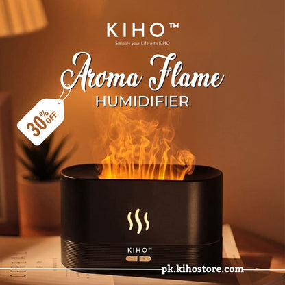 KIHO™ Flame Humidifier and Aroma Diffuser ❤️