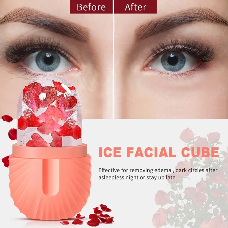 Silicone Ice Roller For Neck,Face & Eyes Massager